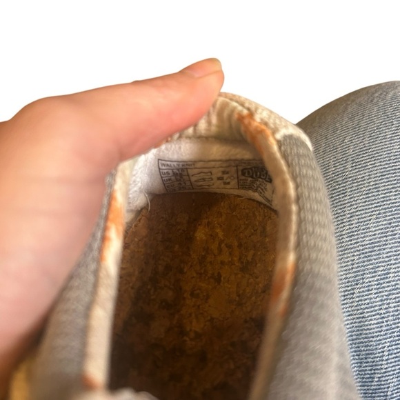 Hey Dude Wally knit teenage boy Men’s size 8 slip on lightweight shoes gray - Picture 5 of 6